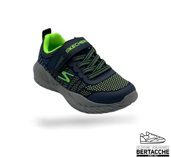 SKECHERS NAVY-LIME