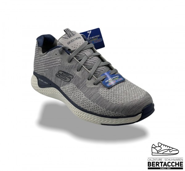 SKECHERS GREY-NAVY