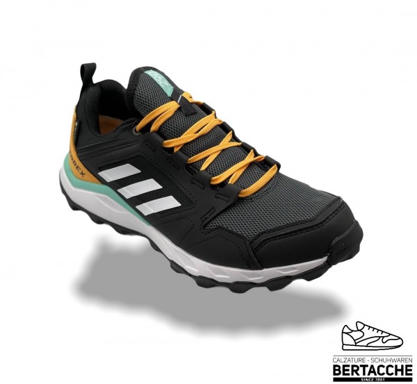ADIDAS TERREX AGRAVIC TR GTX W NERO GRIGIO ARANCIO CELESTE OUTDOOR BASSE OUTDOOR Bertacche Alex