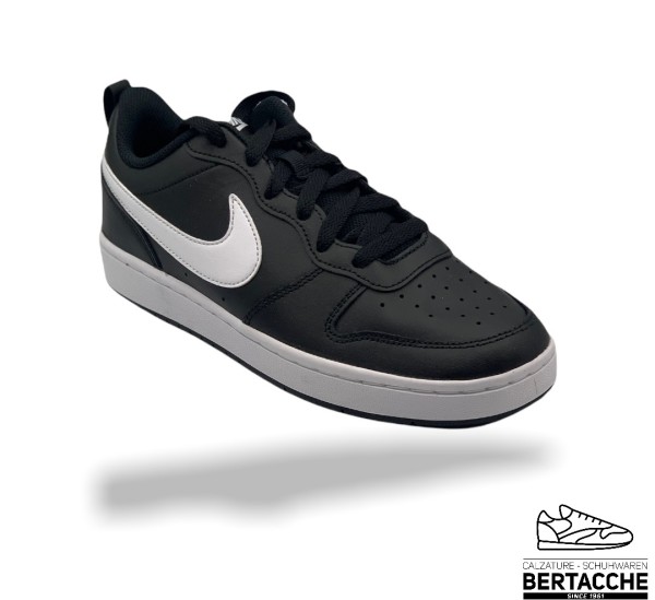 NIKE COURT LOW2 BLACK/WHITE