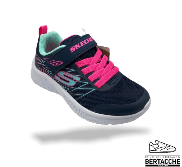 SKECHERS NAVY-PINK