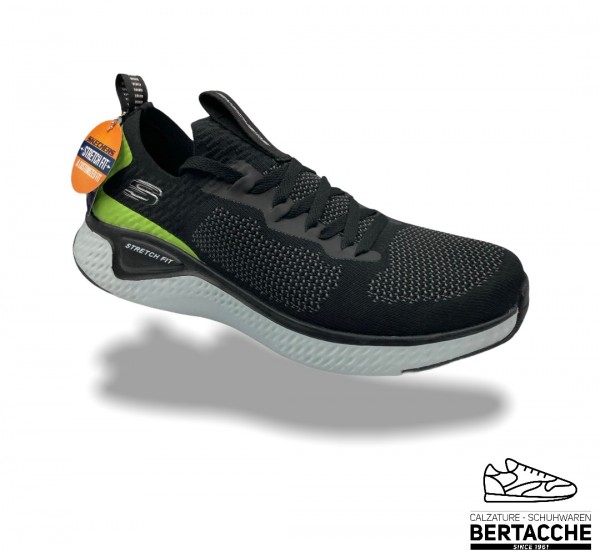 SKECHERS 52757 BLACK-LIME